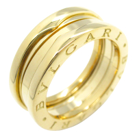 【二手名牌BRAND OFF】BVLGARI 寶格麗 18K 黃金 B-zero1 戒指 #52