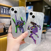 Asuka E-Evangelion 01 02 Sarung Telefon Laser Bulu Jelas Untuk OPPO RENO 6 5 4 A11 A9 A7 A5 A3 AX5 F