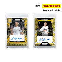 David Beckham Panini signed star card diy homemade flash card football Halloween birthday gift card 