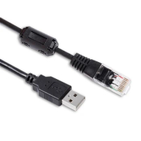 50pcs/lot APC UPS USB Cable AP9827 UPS Communications Cable Simple Signalling NAS Cable - USB to RJ50 10P10C 940-0127E