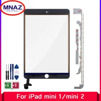 MNAZ Touch Screen for IPad Mini 1 Mini 2 A1432 A1454 A1455 A1489 A1490 A149 Touch Screen Digitizer Sensor + IC Chip