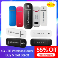 4G LTE Wireless USB Dongle Mobile Broadband 150Mbps Modem Stick Sim Card 4G Wireless Router Home Office Wireless WiFi Adapter