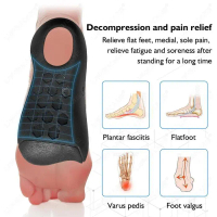 Orthopedic Insole Terapi Kaki O/X Alas Kaki Leg Corrector Foot Valgus Terlaris
