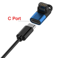Metal Adapter for Coros PACE2/ Apex Pro/Vertix/Vertix 2 Charger USB Charging Cable Cord for Coros PACE 2 Smartwatch