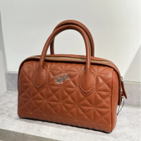 Túi Nữ WT Leather Kalei Drum. Da bò thật. Màu Trắng, Đỏ, Đen, Cam Bag
