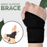 Wrist Hand Wrist Brace Adjustable Elastic Decompression Wrist Guard Support Fixed Straps Anti Sprain
