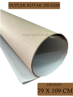 DUPLEK KOTAK 250 GSM UKURAN PLANO ( 79 X 109 CM )