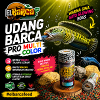 PAKAN UDANG PRO MULTI COLOR Meningkatkan semua warna Ikan Hias Predator Channa Louhan Oscar Masheer