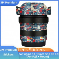 Decal Skin For Sigma 10-18mm F2.8 DC DN (For Fuji X Mount) Camera Lens Sticker Vinyl Wrap Film Coat 10-18 2.8 F/2.8 10-18F2.8