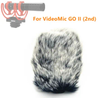 Microphone Windscreen Outdoor Cover Windshield Muff Wind Shield Deadcat for Rode VideoMic GO II GOII 2nd
