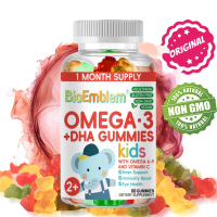 Permen Omega 3 Vegetarian untuk Anak-anak & Balita (60 Buah), Permen Omega 3 untuk Anak-anak, Bebas 
