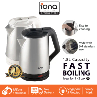 IONA 1.8L Electric Kettle Stainless Steel Water Boiler |   Electric kettle Kettl Electric - GLK1806 