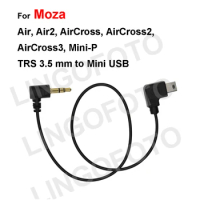 Mini USB to TRS 3.5mm for MOZA Air,Air2,AirCross,AirCross2,AirCross3,Mini-P Camera Control Cable for Fujifilm XS10,XE4,XT200