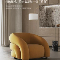 Lounge Sofa Chair Living Room Single Leisure Chair Sofa Balcony Recliner Creative Tatami Fabric Ball Chair