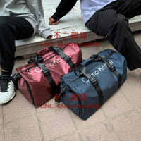 健身包男女大容量單肩行李包短途旅行防水運動包【不二雜貨】