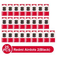 25 Pieces/Lot Wholesale Original Xiaomi Redmi Airdots 2 Earbuds Wireless Earphone AI Control Gaming Headset With Charging case