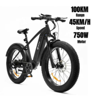 26*4.0''inch wheel full suspension mtb electric mountain bike for adult