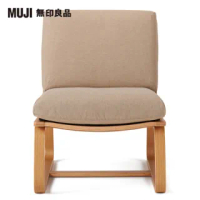 【MUJI 無印良品】LD兩用沙發椅(棉平織/米色/大型家具配送)