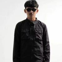 Overshirt Jacket - Jaket Pria Kerah Kameja - Casual Outfit