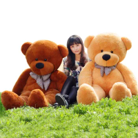 1pc Cute Large Size 80/100cm Soft Stuffed Teddy Bear Plush Toy Big Embrace Bear Doll Lovers Christmas&amp;Birthday gift