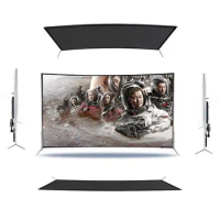 65 75 85 95 inch Smart TV 4K Ultra HD LED Curved Big Screen wifi inteligentes Television