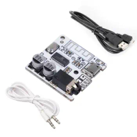 DIY Bluetooth 5.0 Receiver JL6925A Wireless Decoder Board Module Car Audio Receiver With Power And AUX Cable Music Lossless