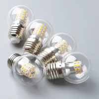 E27 Screw Base LED Bulb Magic Bean Molecular Round Small Bulb Energy-Saving Lamp G45 Nordic Living R