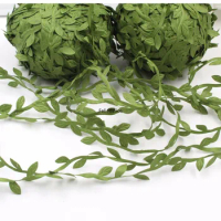 20M Home Decor Artificial Garland Plants Vine Fake Foliage Flowers Creeper Green Ivy Wedding Wreath Accessories