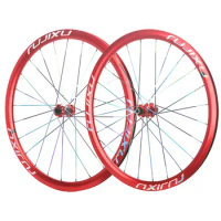 700C120 RUJIXU 38mm frame high mountain bike road disc brake watermelon wheel set 26 27.5 29 Bicycle wheel set selected color sp