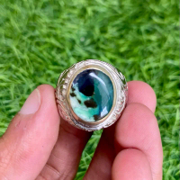 Cincin batu akik edong garut 100% natural
