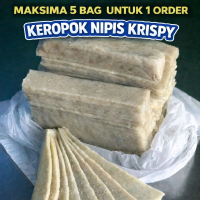 1.35KG Bundle Keropok Selipar Lekor Ikan Kerisi Nipis Krispy
