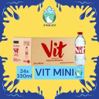 [INSTANT] VIT Mini 330ml Isi 24 Botol Air Mineral Kemasan Dus