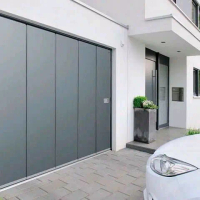 Anderson Pintu Garasi Anderson Tikung dan Lipat untuk Penyimpanan Besi Holo Tuk Rangka Utama 4x8 & P