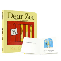 Dear Zoo Original English Picture Books Early Education Story Children Reading Book Learning English Language Books for Kids