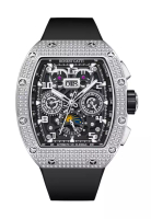 Bonest Gatti 自動中性不鏽鋼手錶，橡膠錶帶