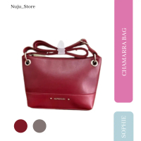 SOPHIE PARIS TAS CHAMARRA CHOCOLATE & DARK RED HARGA PROMO SLING BAG
