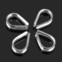 304 Stainless Steel Collar / Standard Chicken Heart Ring / Steel Wire Rope Collar / Triangular Ring