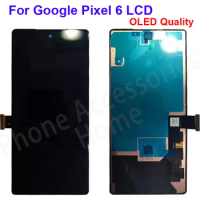 Good Quality OLED LCD For Google Pixel 6 Display Screen Frame Touch Panel Digitizer For Google Pixel 6 Pro 6Pro GLUOG LCD