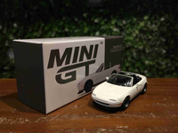 1/64 MiniGT Mazda Miata MX-5 (NA) Tuned White MGT00304L【MGM】