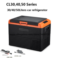 CL30/40/50 Alpicool Auto Car Refrigerator 12V Compressor Portable Freezer Fridge Quick Refrigeration Travel Outdoor Picnic Cool