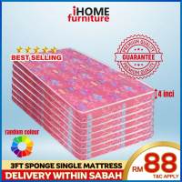 iHOME SABAH FURNITURE READY STOCK Sponge Mattress Single Mattress Single Tilam