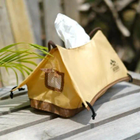 3D OUTDOOR 露營帳篷造型面紙盒