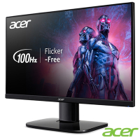 Acer 宏碁 KA240Y H 24型VA電腦螢幕 AMD FreeSync ｜100hz抗閃