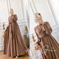 Gamis Aleta Airflow Crinkle dan Hyget Super untuk Wanita Muslim