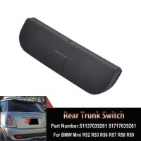 For BMW Mini Cooper R50 R52 R55 R56 2011-2015 Rear Trunk Switch Rubber Cover Lid Pad Handle Auto Parts 51137039261 51717039261