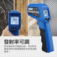 【錫特工業】工業級測溫槍-50~380度 工業測溫槍 表面溫度 工業用溫度槍 水溫 油溫(MET-TG380R 儀表量具)