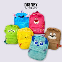 Tas Ransel Disney Plushie Karakter Lotso Monster Mini Inc Pooh Backpack Bulu Lucu Kecil Wanita Remaj