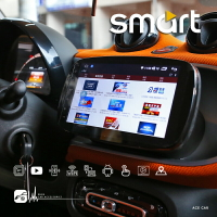 【299超取免運】M1A BENZ 15~SMART 9吋多媒體導航安卓機 Play商店 APP下載 WIFI 內建CarPlpay