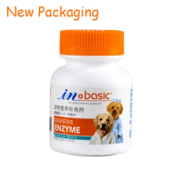 IN-BASIC 150 Tablets Dog Probiotics Digestive Tablets Balanced Nutrients for Digestion and Absorption