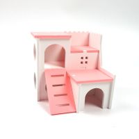倉鼠玩具小窩小房子玩具用品金絲熊用品秋千蹺蹺板別墅木屋家具